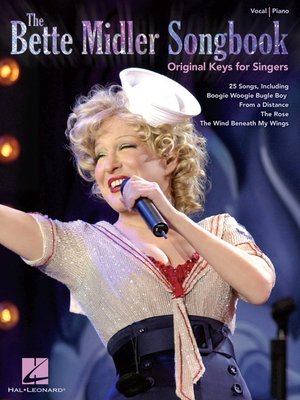 cover image of The Bette Midler Songbook--Original Keys for Singers